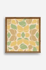 Desen Ahşap Çerçeveli Tablo 23 x 23