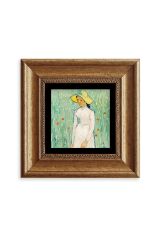 Van Gogh Çerçeveli Taş Tablo 20 cm
