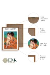 Mary Cassatt Ahşap Çerçeveli Tablo 17 x 23