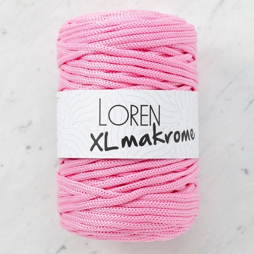 Loren XL Makrome Pembe El Örgü İpi - R047 - 33712