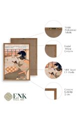 De Feure Ahşap Çerçeveli Tablo 30 x 42