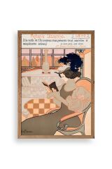 De Feure Ahşap Çerçeveli Tablo 30 x 42