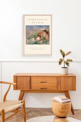 Pierre-Aguste Renoir Ahşap Çerçeveli Tablo 50 x 70