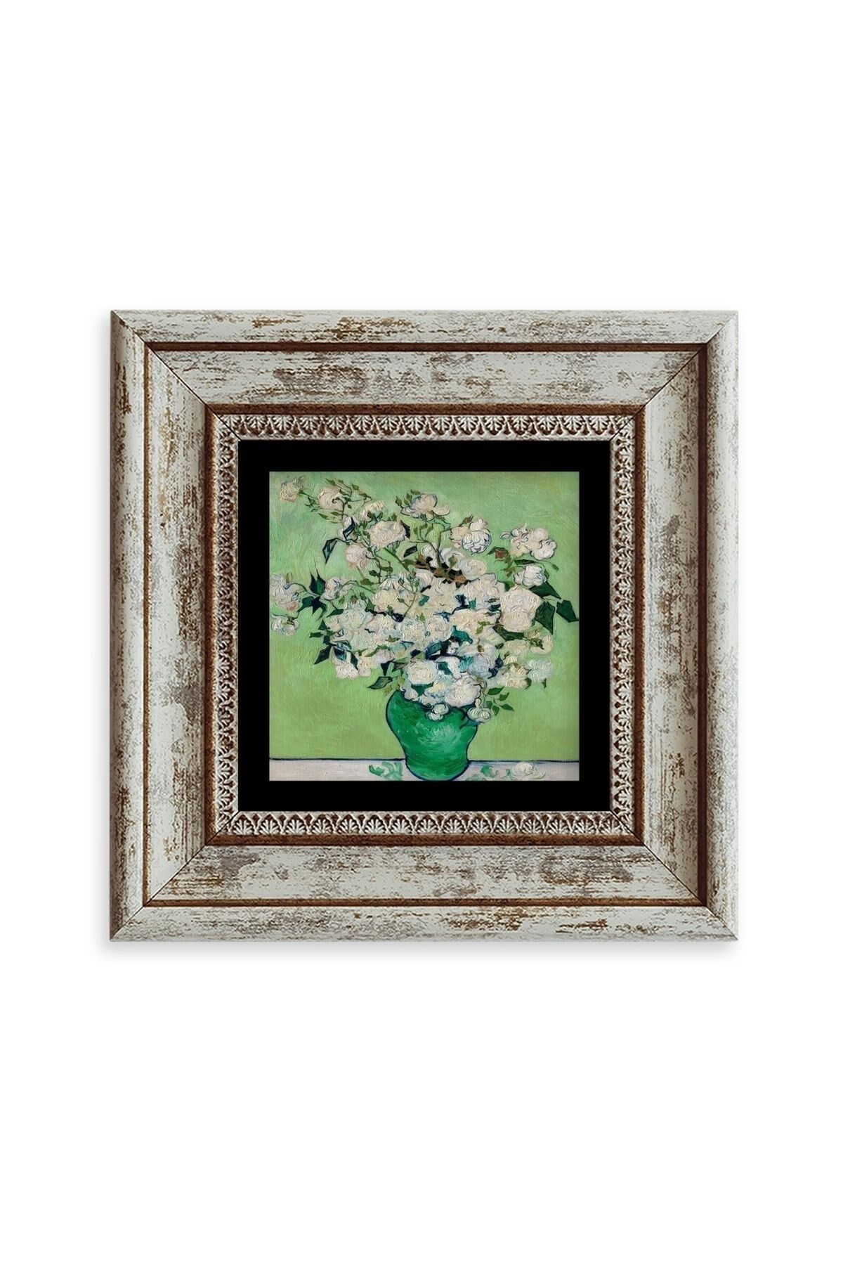 Van Gogh Çerçeveli Taş Tablo 20 cm