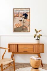 De Feure Ahşap Çerçeveli Tablo 23 x 30