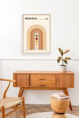 Bauhaus Ahşap Çerçeveli Tablo 23 x 30