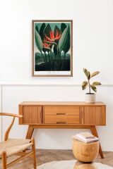 The Queen Plant Ahşap Çerçeveli Tablo 17 x 23