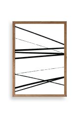 Modern Ahşap Çerçeveli Tablo 23 x 30