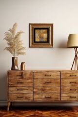 Mozaik Çerçeveli Taş Tablo 20 cm