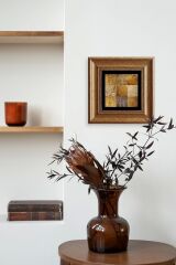 Mozaik Çerçeveli Taş Tablo 20 cm