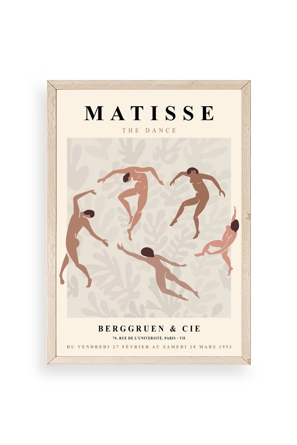 Matisse Ahşap Çerçeveli Tablo 30 x 42