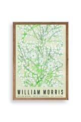 Çiçekler Ahşap Çerçeveli Tablo 30 x 42