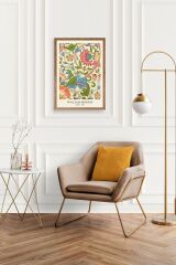 William Morris Ahşap Çerçeveli Tablo 50 x 70