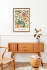 William Morris Ahşap Çerçeveli Tablo 17 x 23
