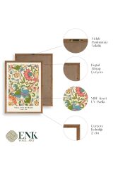 William Morris Ahşap Çerçeveli Tablo 17 x 23