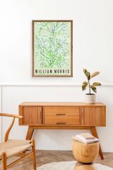 Çiçekler Ahşap Çerçeveli Tablo 50 x 70