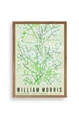 Çiçekler Ahşap Çerçeveli Tablo 17 x 23