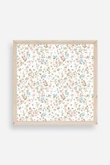 Çiçek Ahşap Çerçeveli Tablo 23 x 23