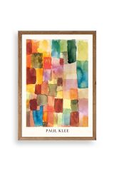 Paul Klee Ahşap Çerçeveli Tablo 23 x 30