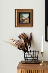 Van Gogh Çerçeveli Taş Tablo 20 cm