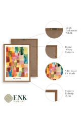 Paul Klee Ahşap Çerçeveli Tablo 50 x 70