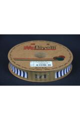 Biye Kalın Çizgili Katlı F04 Lacivert 2 cm 25 Metre %65 Koton %35 Polyester