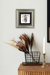 Ananas Çerçeveli Taş Tablo 20 cm