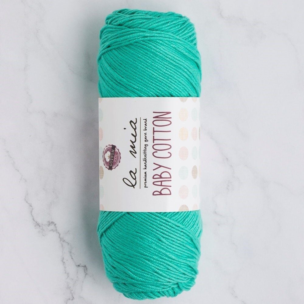La Mia Baby Cotton Yeşil El Örgü İpi - L044 - 33653