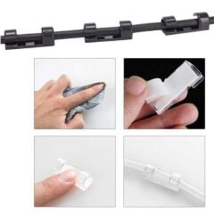 Ev ve Ofis İçin 20'li Yapışkanlı Kablo Düzenleyici ve Toplayıcı