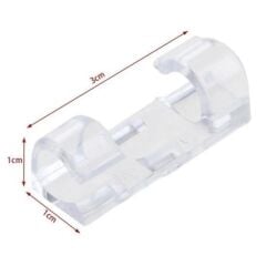 Ev ve Ofis İçin 20'li Yapışkanlı Kablo Düzenleyici ve Toplayıcı