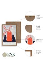 Richard Harding Davis Ahşap Çerçeveli Tablo 50 x 70