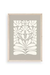 Desen Ahşap Çerçeveli Tablo 50 x 70