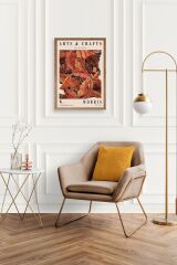 Morris Ahşap Çerçeveli Tablo 50 x 70