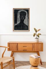 Samuel Jessurun Ahşap Çerçeveli Tablo 17 x 23