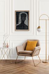 Samuel Jessurun Ahşap Çerçeveli Tablo 50 x 70