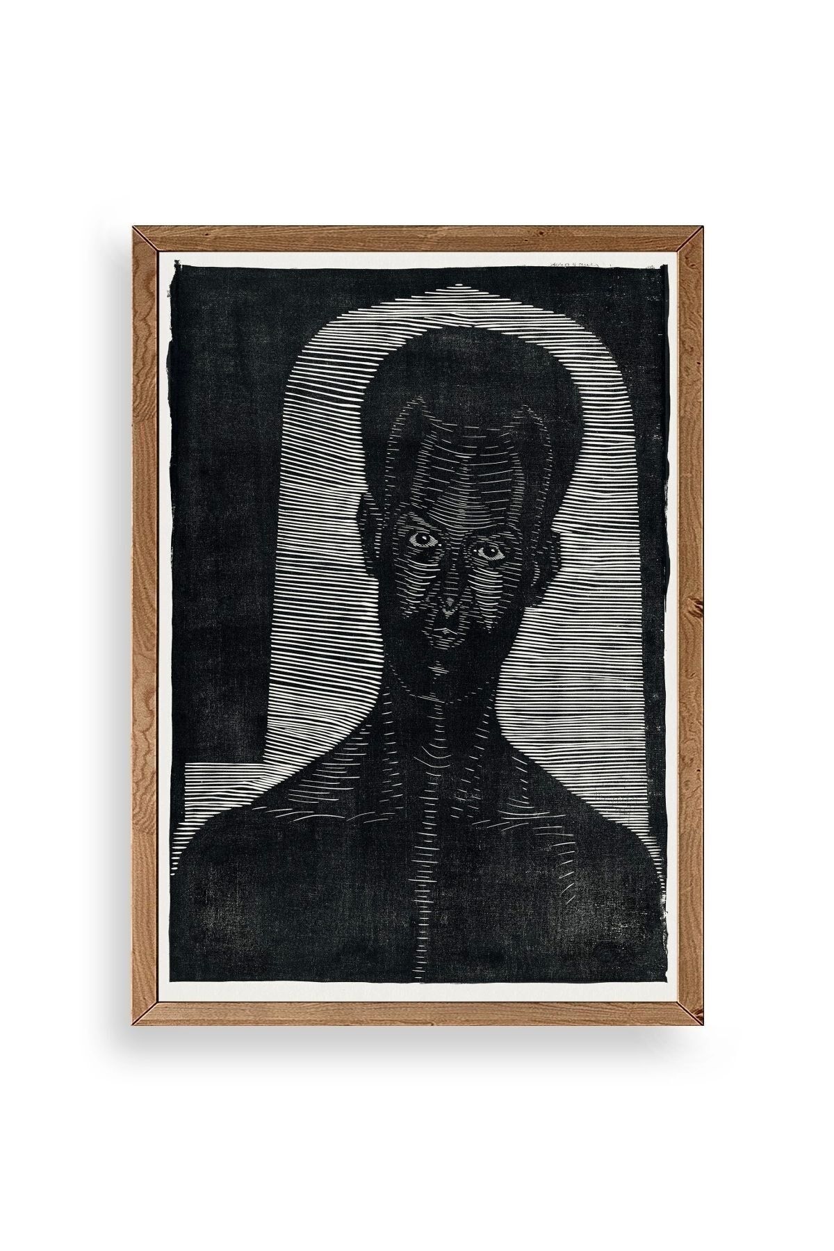 Samuel Jessurun Ahşap Çerçeveli Tablo 50 x 70