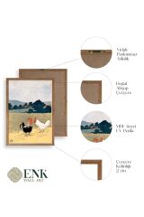 Edward Penfield Ahşap Çerçeveli Tablo 23 x 30