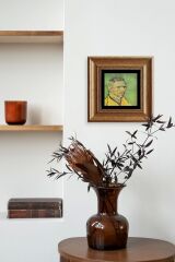 Van Gogh Çerçeveli Taş Tablo 20 cm