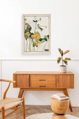 Marsh Marigold Ahşap Çerçeveli Tablo 50 x 70