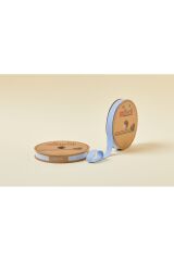 Biye Koton Katlı D07 Açık Mavi 2 cm 25 Metre %65 Koton %35 Polyester