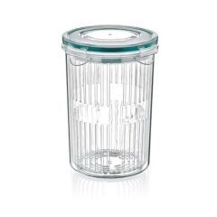 BUFFER® Zeytin Turşu Sebze Yıkama Kutusu Klipsli Kapaklı Saklama Kabı