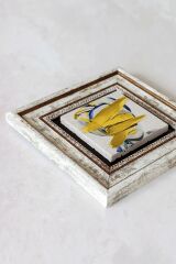 Çerçeveli Taş Tablo , Çerçeveli Taş Duvar Dekoru-enkcrcvtbl-00205 20 cm