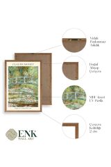 Claude Monet Ahşap Çerçeveli Tablo 17 x 23