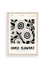 Çiçek Ahşap Çerçeveli Tablo 30 x 42