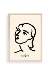 Matisse Ahşap Çerçeveli Tablo 50 x 70