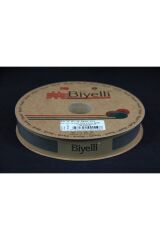 Biye Koton Katlı D14 Asker Yeşili 2 cm 25 Metre %65 Koton %35 Polyester