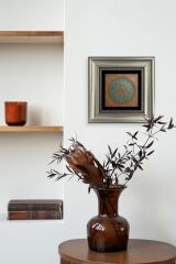 Motif Çerçeveli Taş Tablo 20 cm