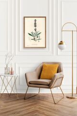 Yaprak Ahşap Çerçeveli Tablo 17 x 23