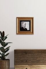 Atatürk Çerçeveli Taş Tablo 20 cm