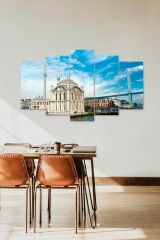 Camii 5 Parçalı Mdf Tablo 60 x 100